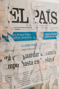 El País: "El ejército descontamina residencias"